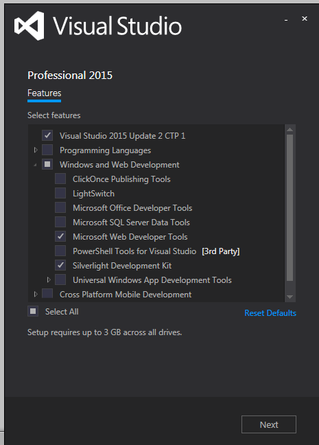 Microsoft visual studio 2015 installer projects extension download