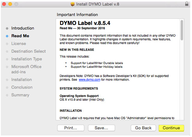 Dymo label m v.8 software download